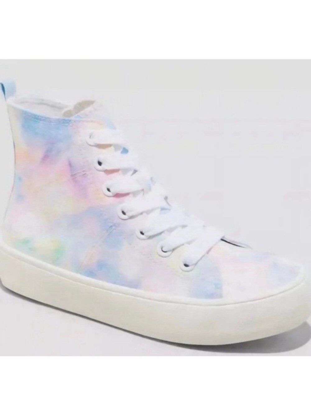 Girls Youth Tie Dye Hi- Top Sneakers - Art Class